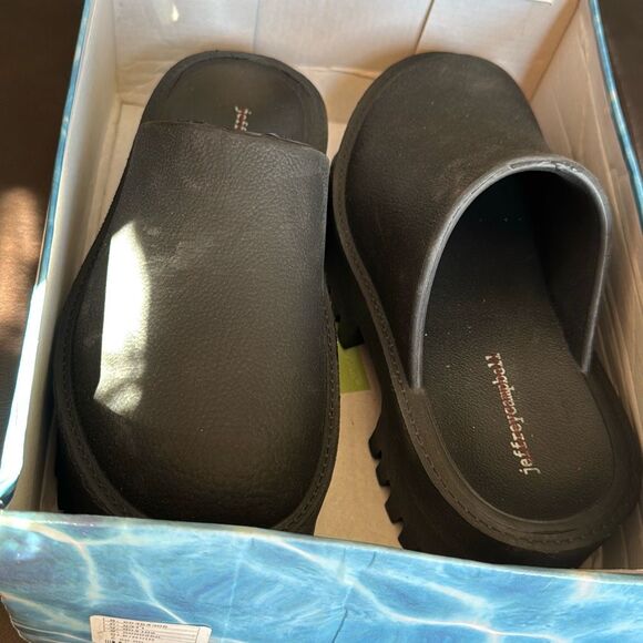 Jeffrey Campbell Woman Black Mule Clogs - Picture 10 of 10